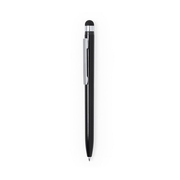 Penna Puntatore Touch Haspor nero - personalizzabile con logo