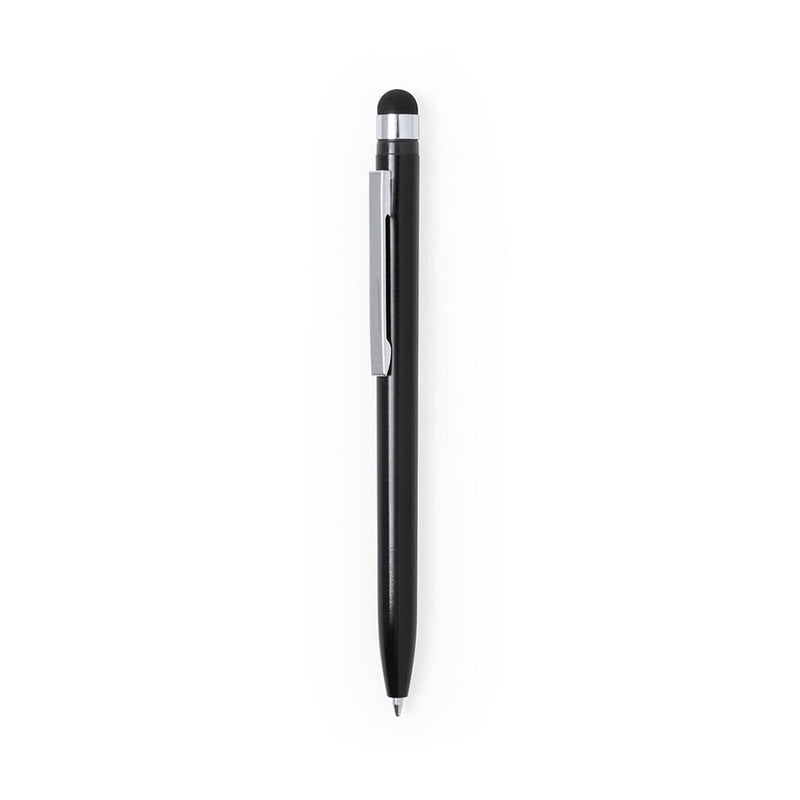 Penna Puntatore Touch Haspor nero - personalizzabile con logo