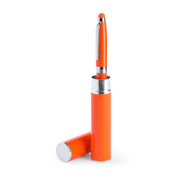 Penna Puntatore Touch Hasten arancione - personalizzabile con logo