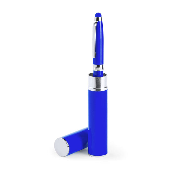 Penna Puntatore Touch Hasten blu - personalizzabile con logo