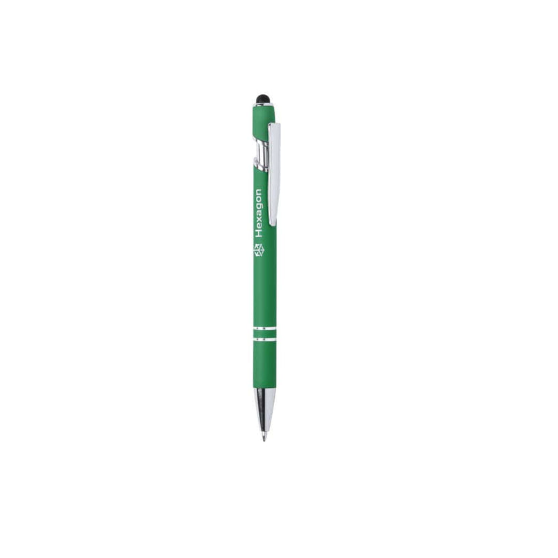 Penna Puntatore Touch Lekor verde - personalizzabile con logo