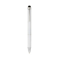 Penna Puntatore Touch Lisden bianco - personalizzabile con logo