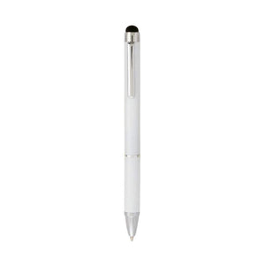 Penna Puntatore Touch Lisden bianco - personalizzabile con logo