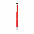 Penna Puntatore Touch Lisden rosso - personalizzabile con logo