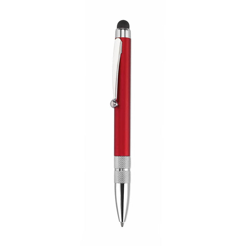 Penna Puntatore Touch Miclas rosso - personalizzabile con logo
