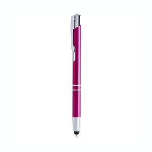 Penna Puntatore Touch Mitch fucsia - personalizzabile con logo