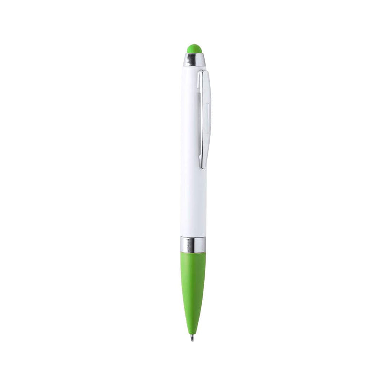 Penna Puntatore Touch Monds verde calce - personalizzabile con logo