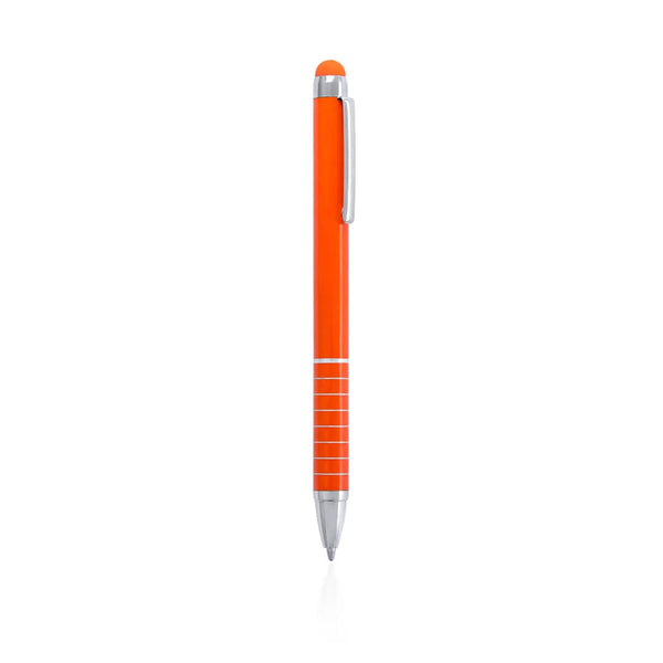 Penna Puntatore Touch Nilf arancione - personalizzabile con logo