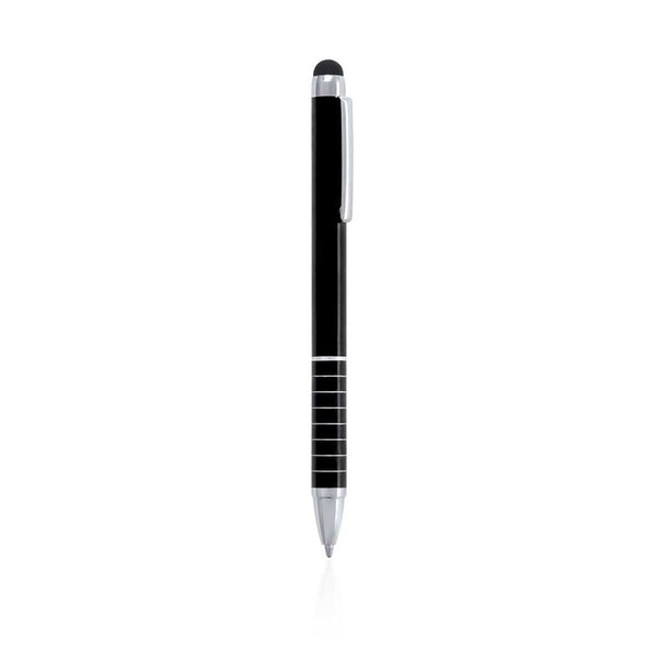 Penna Puntatore Touch Nilf nero - personalizzabile con logo