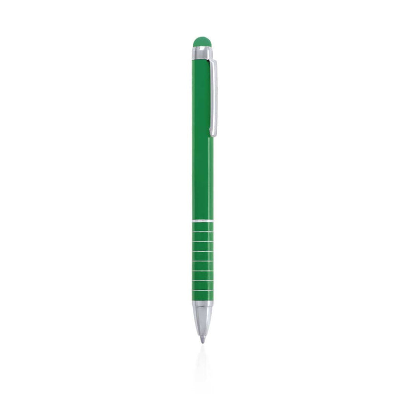 Penna Puntatore Touch Nilf verde - personalizzabile con logo
