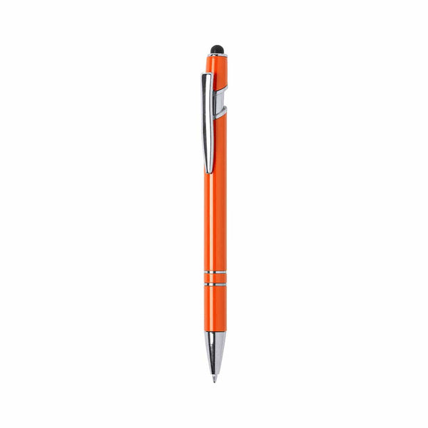 Penna Puntatore Touch Parlex arancione - personalizzabile con logo