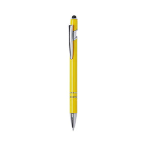 Penna Puntatore Touch Parlex giallo - personalizzabile con logo