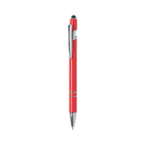 Penna Puntatore Touch Parlex rosso - personalizzabile con logo