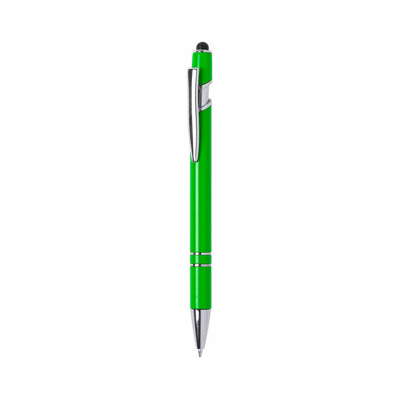 Penna Puntatore Touch Parlex verde - personalizzabile con logo