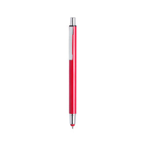 Penna Puntatore Touch Rondex rosso - personalizzabile con logo
