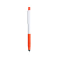 Penna Puntatore Touch Rulets arancione - personalizzabile con logo
