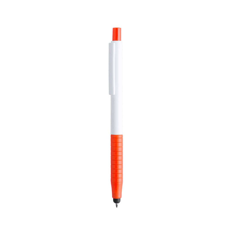 Penna Puntatore Touch Rulets arancione - personalizzabile con logo