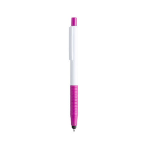 Penna Puntatore Touch Rulets fucsia - personalizzabile con logo