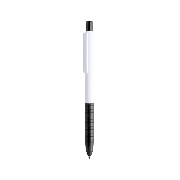 Penna Puntatore Touch Rulets nero - personalizzabile con logo