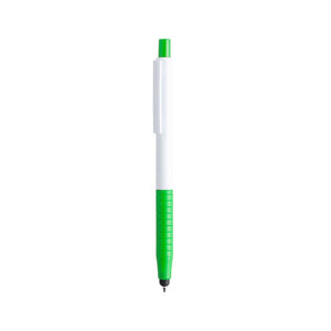 Penna Puntatore Touch Rulets verde calce - personalizzabile con logo