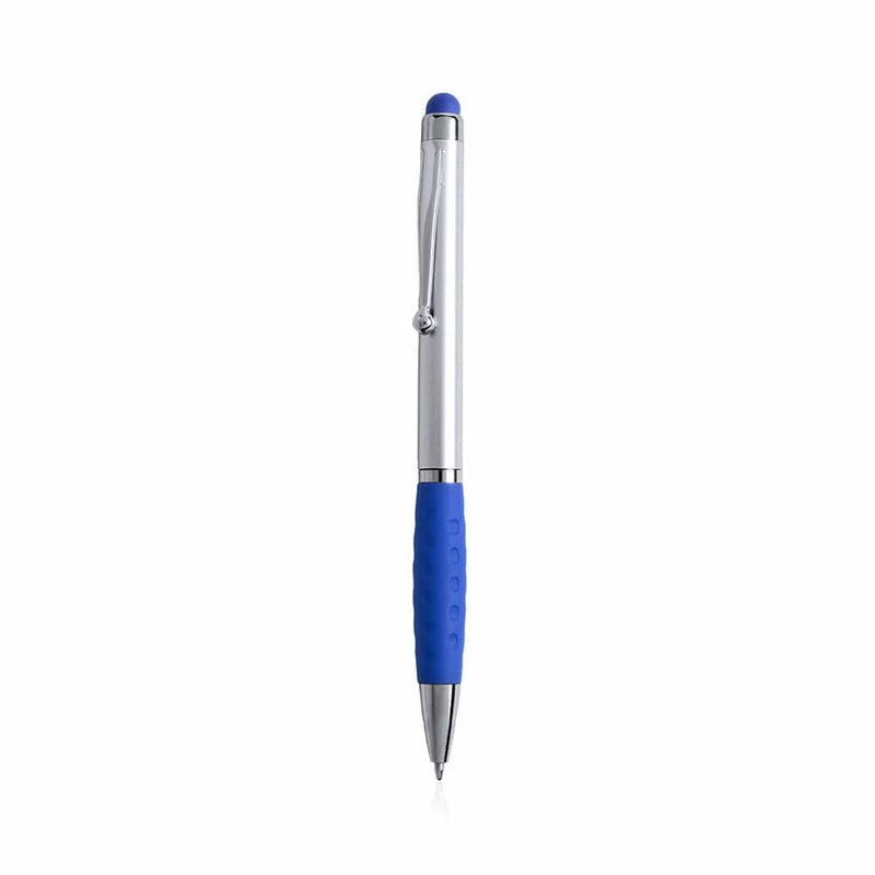 Penna Puntatore Touch Sagursilver blu - personalizzabile con logo