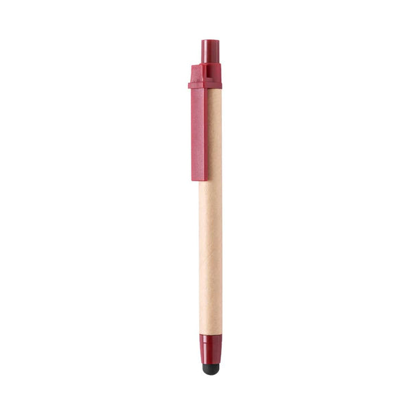 Penna Puntatore Touch Than rosso - personalizzabile con logo