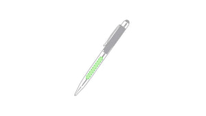 Penna Puntatore Touch Yago nero - personalizzabile con logo