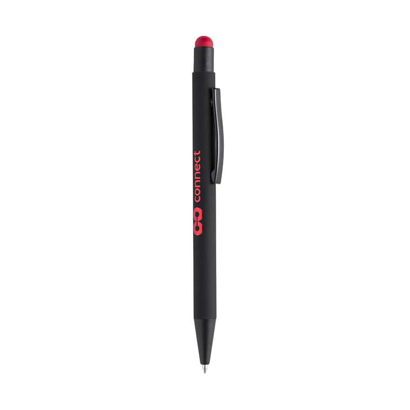 Penna Puntatore Touch Yaret rosso - personalizzabile con logo