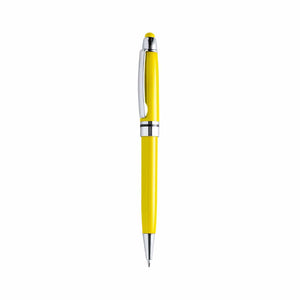 Penna Puntatore Touch Yeiman giallo - personalizzabile con logo