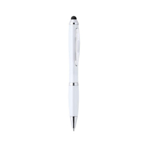 Penna Puntatore Touch Zeril bianco - personalizzabile con logo