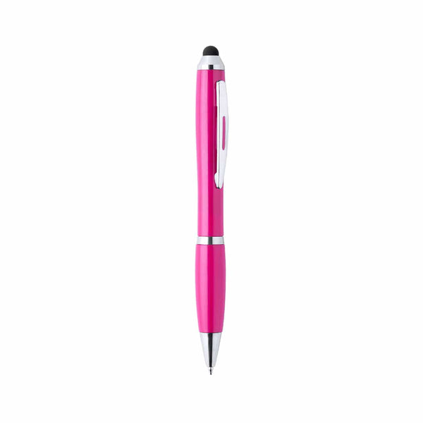 Penna Puntatore Touch Zeril fucsia - personalizzabile con logo