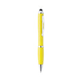 Penna Puntatore Touch Zeril giallo - personalizzabile con logo