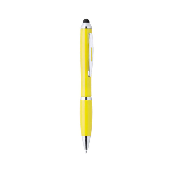 Penna Puntatore Touch Zeril giallo - personalizzabile con logo