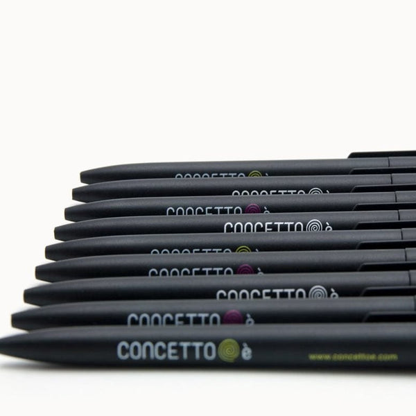 Penna riciclata made in Italy Colore: Nero €0.58 - eco 219