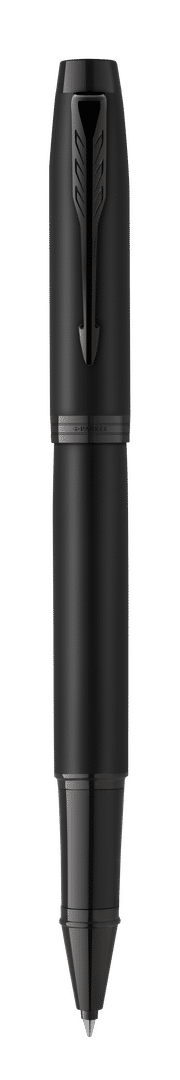 Penna Roller Parker IM Achromatic nero - personalizzabile con logo