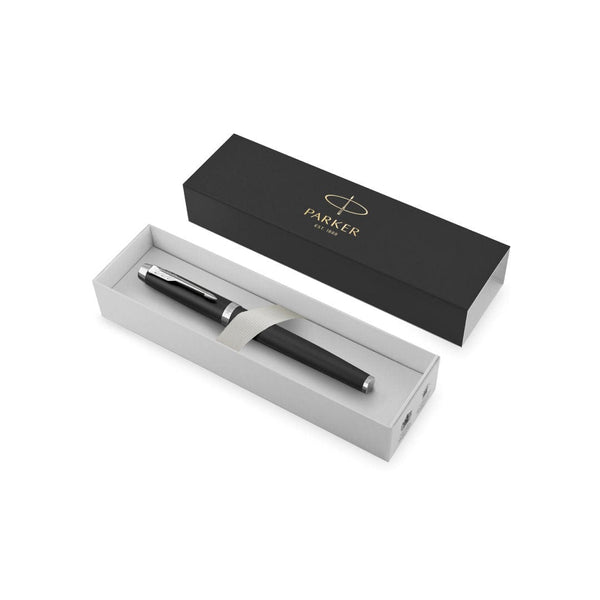 Penna Roller Parker IM Essential nero - personalizzabile con logo