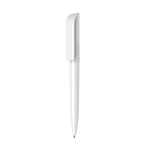 PENNA TAG GREEN RECYCLED ANTIBATTERICA bianco - personalizzabile con logo