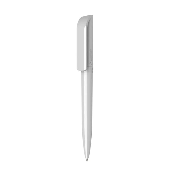 PENNA TAG GREEN RECYCLED ANTIBATTERICA grigio - personalizzabile con logo
