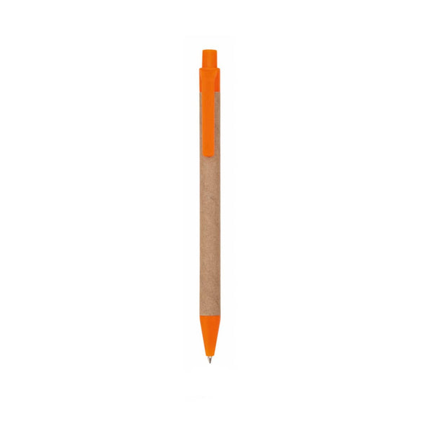 Penna Tori arancione - personalizzabile con logo