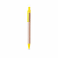 Penna Tori giallo - personalizzabile con logo
