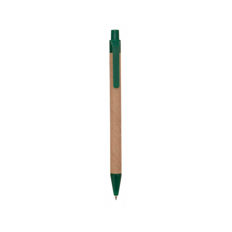 Penna Tori verde - personalizzabile con logo