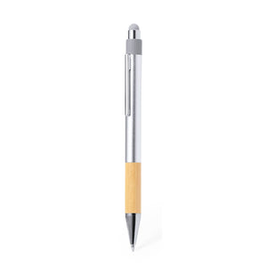 Penna Touch Deimox color argento - personalizzabile con logo