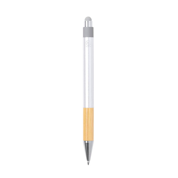 Penna Touch Deimox color argento - personalizzabile con logo