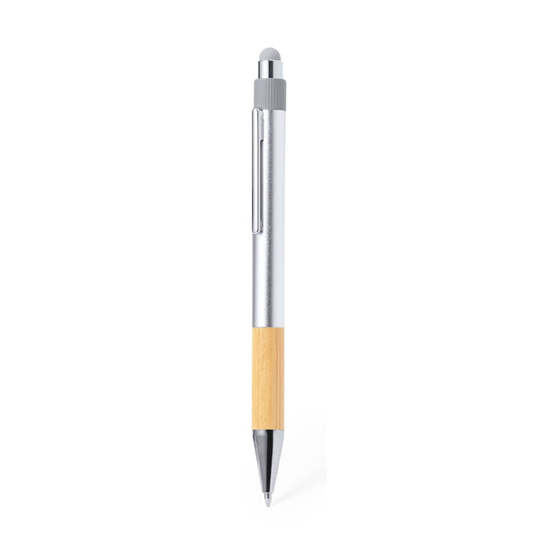 Penna Touch Deimox color argento - personalizzabile con logo