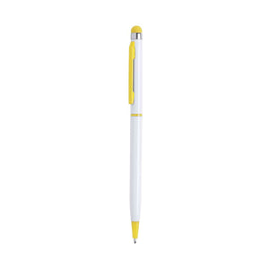 Penna Touch Duser giallo - personalizzabile con logo