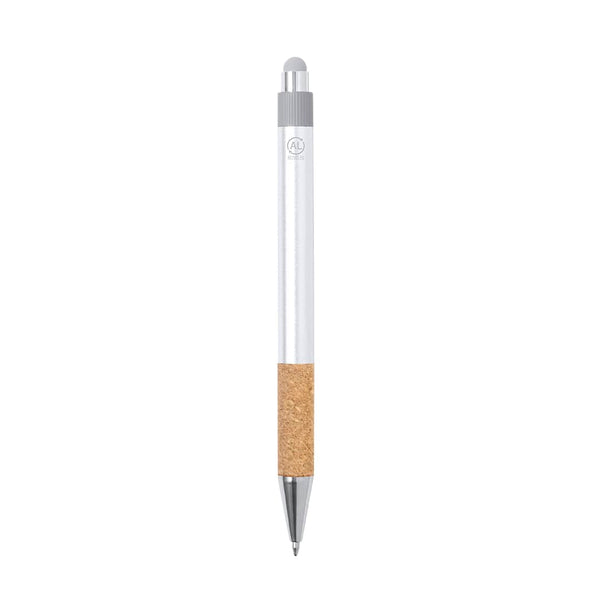 Penna Touch Fobox color argento - personalizzabile con logo