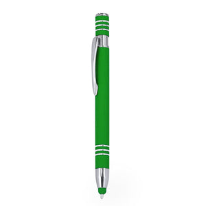 Penna Touch Harkin verde - personalizzabile con logo