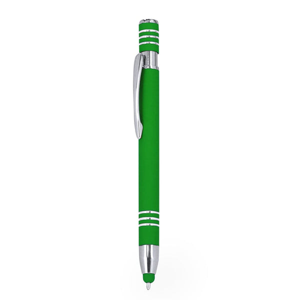 Penna Touch Harkin verde - personalizzabile con logo