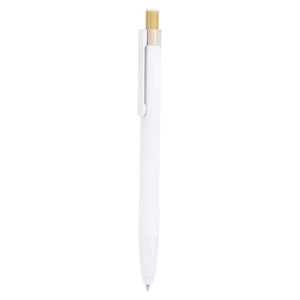 Penna Touch Kiner bianco - personalizzabile con logo