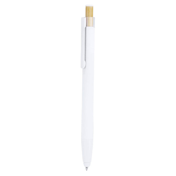 Penna Touch Kiner bianco - personalizzabile con logo